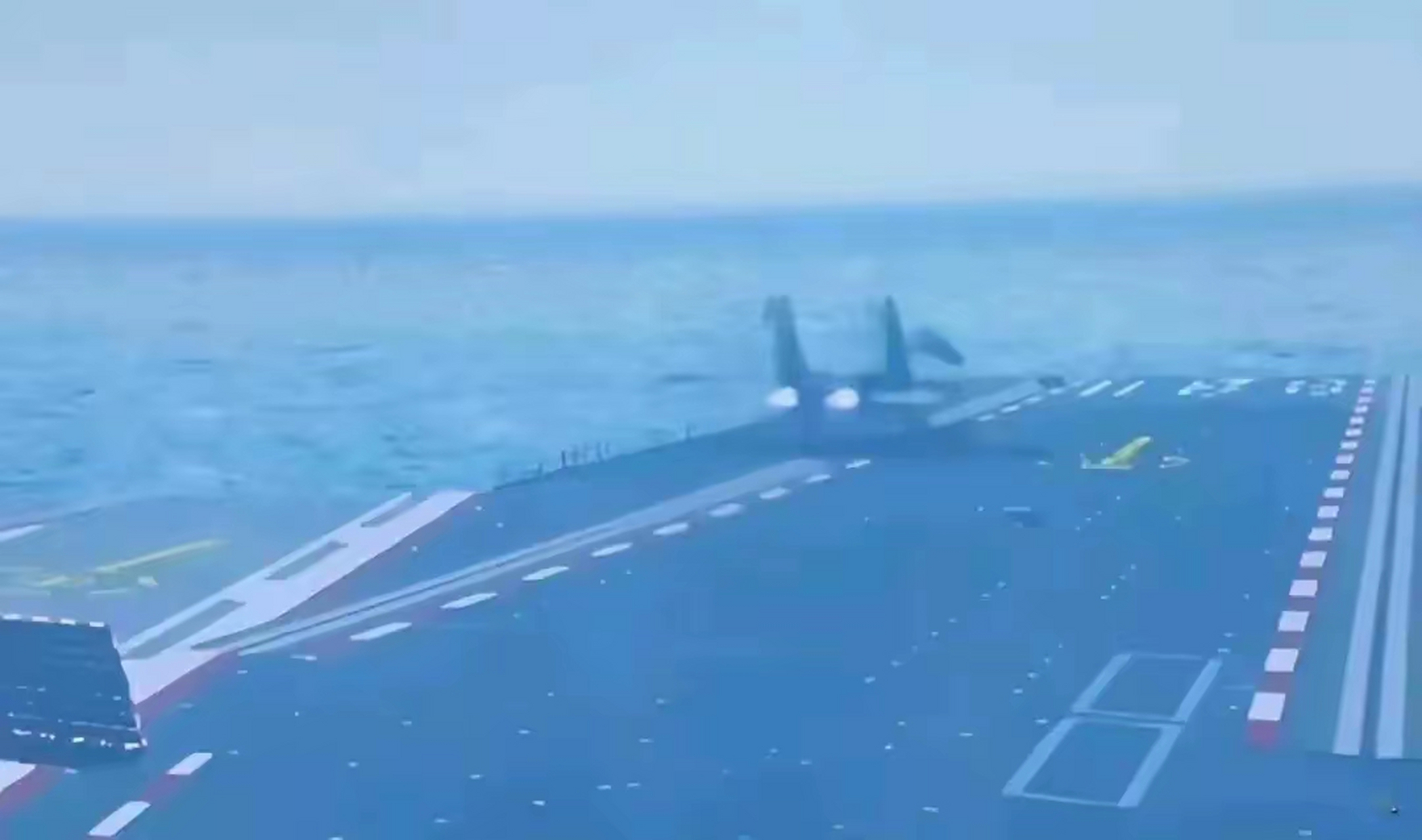 福建艦首次彈射殲-15，揭示中國海軍邁向新時代的里程碑事件，福建艦首次彈射殲-15，中國海軍新時代的里程碑事件