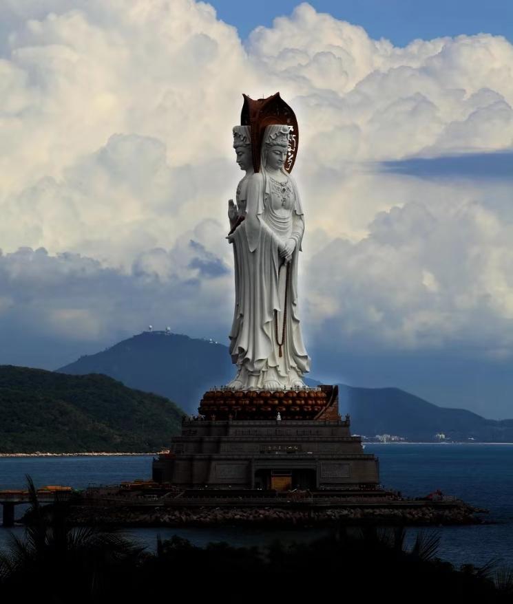 南海觀音，神秘與莊嚴的海洋圣地，南海觀音，神秘莊嚴的海洋圣地