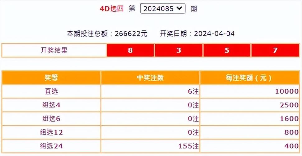 4887鐵算四中特開獎號碼最新消息查詢